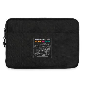 Dad Fix It Toolbox Grafik  - Laptoptasche 13" - Schwarz - Vorne