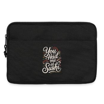 Sushi You Had Me At Sushi Japanese Food Lover - Laptoptasche 13" - Schwarz - Vorne