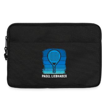 AMATEURS DE PADEL Hobby Padel Sports de padel Drôle - Sacoche pour ordinateur portable 13 pouces - noir - Devant