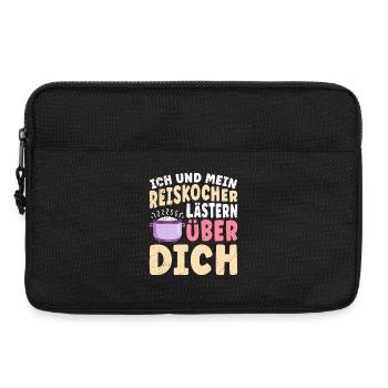 Cuisiner MOI ET MON RIZIÈRE BLASPHÈME Drôle - Sacoche pour ordinateur portable 13 pouces - noir - Devant
