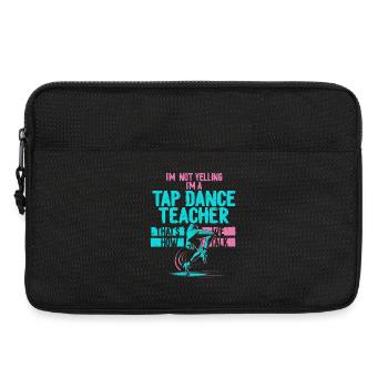 Tap Dance, Tap Dancer, Tap Dancer, Stepper - Laptop bag 13" - black - Front