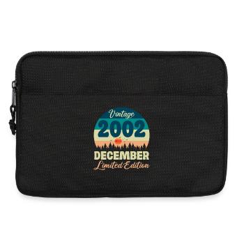 Geburtstagsgeschenk Dezember 2002 - Laptoptasche 13" - Schwarz - Vorne