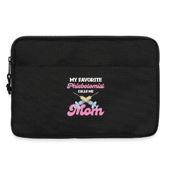 My favorite phlebotomist mom - Laptop bag 13" - black - Front