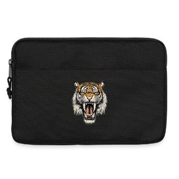 Saber-toothed tiger Smilodon Big cat Sabertooth tiger - Laptop bag 13" - black - Front