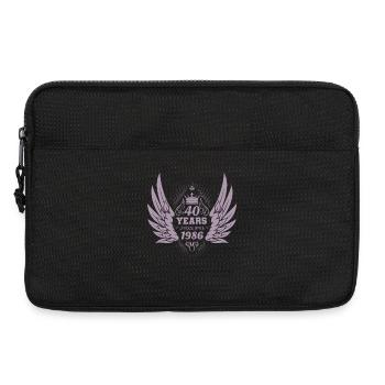 Einzigartiger Engel Jahrgang 1986 40. Geburtstag - Laptoptasche 13" - Schwarz - Vorne