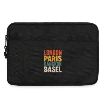 Basel - Laptop bag 13" - black - Front