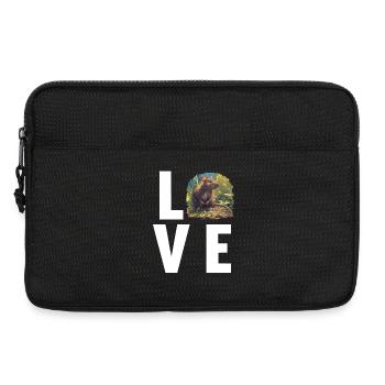 Rat Rat - Laptop bag 13" - black - Front