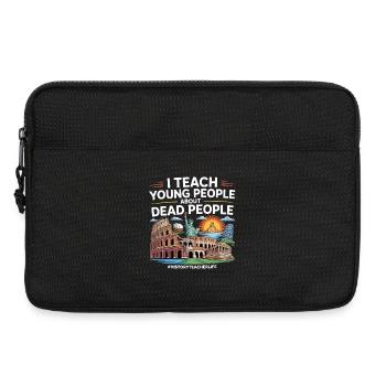 history - Laptop bag 13" - black - Front