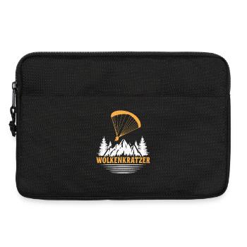 Paraglider SKYSCRAPER FUNNY - Laptop bag 13" - black - Front