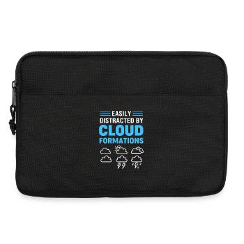 Meteorology Storm Tornado Meteorologist - Laptop bag 13" - black - Front