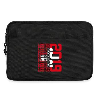 ÉDITION LIMITÉE 2019 SUISSE 7E ANNIVERSAIRE - Sacoche pour ordinateur portable 13 pouces - noir - Devant