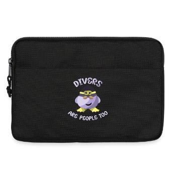 Plongeur Plongeur Snorkeling Plongeur récréatif - Sacoche pour ordinateur portable 13 pouces - noir - Devant