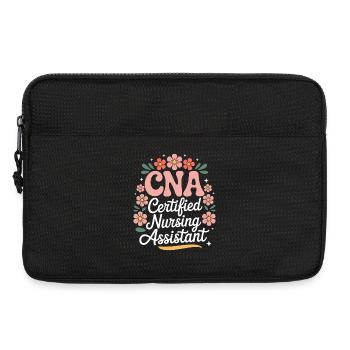 Caregiver Saying Funny Caregiver Gift - Laptop bag 13" - black - Front