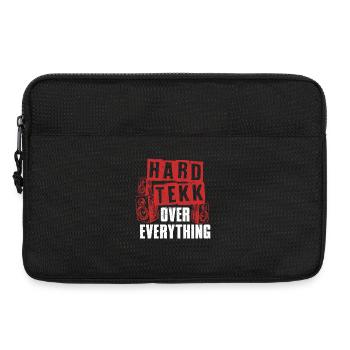 Hardtekk Over Everything Tekke Ostdeutschland - Laptoptasche 13" - Schwarz - Vorne