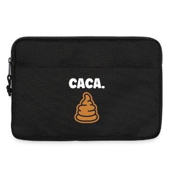 Poo - Laptop bag 13" - black - Front