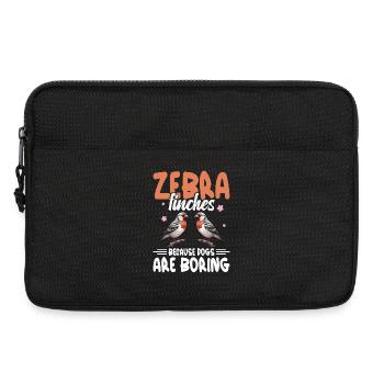 Propriétaire du Diamant Poissonnier Outils de cachage Outils de cachage Zebra - Sacoche pour ordinateur portable 13 pouces - noir - Devant