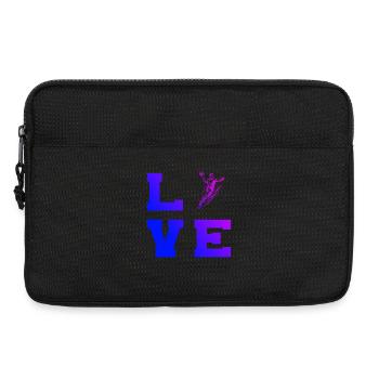 Handball Power Handball Conception pour hommes - Sacoche pour ordinateur portable 13 pouces - noir - Devant