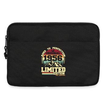 Original 1956 Jahrgang Retro Geburtstag Geschenk - Laptoptasche 13" - Schwarz - Vorne