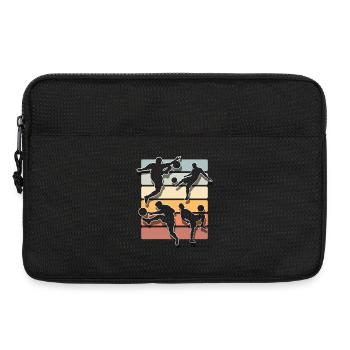 Football - Sacoche pour ordinateur portable 13 pouces - noir - Devant