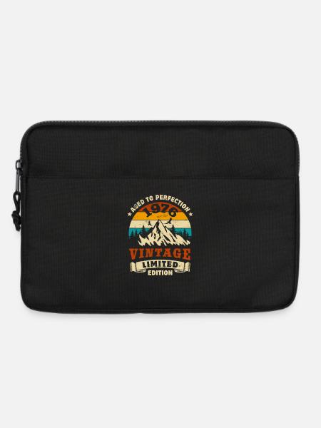 Limited Edition 1976 Geburtstag Geschenk - Laptoptasche 13" - Schwarz