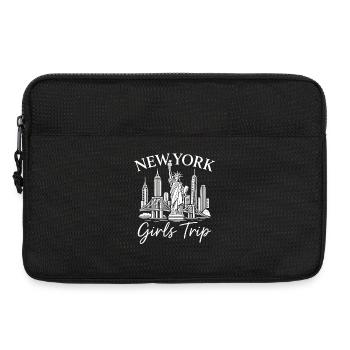 Voyage des filles à New York - Sacoche pour ordinateur portable 13 pouces - noir - Devant