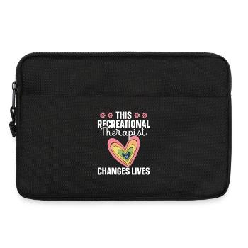 Appréciation de la thérapie récréative RT Thérapeutique - Sacoche pour ordinateur portable 13 pouces - noir - Devant