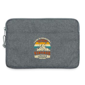 Édition limitée cadeau d’anniversaire 1996 - Sacoche pour ordinateur portable 13 pouces - gris chiné - Devant