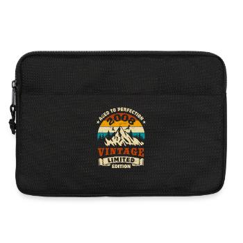 Limited Edition 2006 Geburtstag Geschenk - Laptoptasche 13" - Schwarz - Vorne