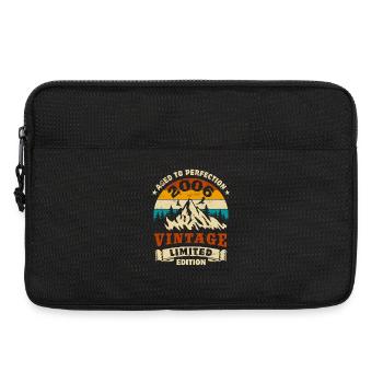 Limited Edition 2006 Geburtstag Geschenk - Laptoptasche 13" - Schwarz - Vorne