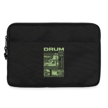 Rock Drummer Drum Player Streetwear - Laptop bag 13" - black - Front