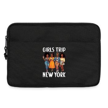New York Girls Trip - Laptop bag 13" - black - Front