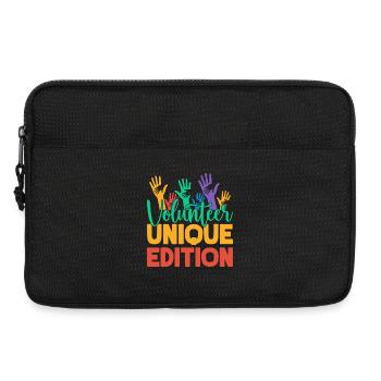 Bénévole Édition Unique Appréciation des Bénévoles - Sacoche pour ordinateur portable 13 pouces - noir - Devant