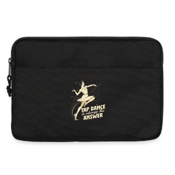 Tap Dance, Tap Dancer, Tap Dancer, Stepper - Laptop bag 13" - black - Front