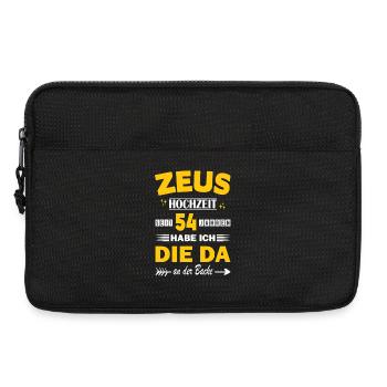 54 Years Relationship Anniversary Wedding Anniversary - Laptop bag 13" - black - Front