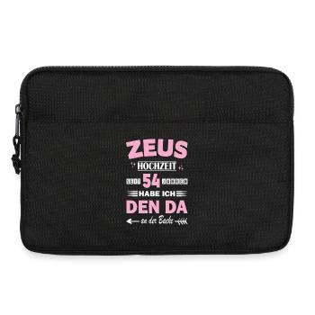 54 Years Relationship Anniversary Wedding Anniversary - Laptop bag 13" - black - Front