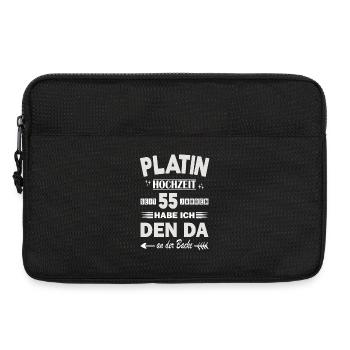 55 Years Relationship Anniversary Wedding Anniversary - Laptop bag 13" - black - Front