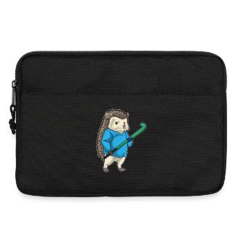 Bâton de hockey sur gazon Hedgehog - Sacoche pour ordinateur portable 13 pouces - noir - Devant