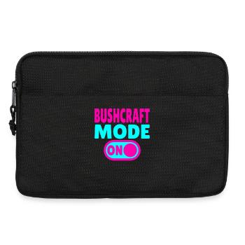 Bushcraft Mode ON – Waldleben einschalten - Laptoptasche 13" - Schwarz - Vorne