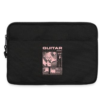 Gitarrist, Rockgitarrist, Streetwear-Musiker - Laptoptasche 13" - Schwarz - Vorne