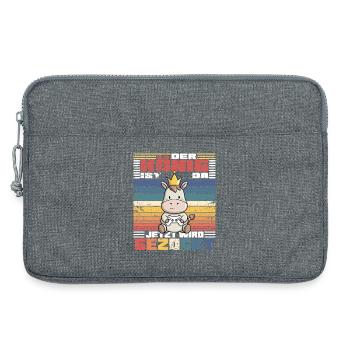 Jeu vidéo Game King - Sacoche pour ordinateur portable 13 pouces - gris chiné - Devant