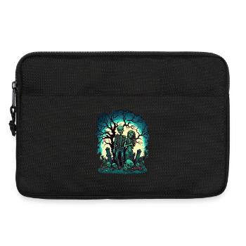 Valentine Zombie Love - Laptop bag 13" - black - Front