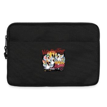 Father's Day Tour 2026 Funny Seagulls with Handcarts - Laptop bag 13" - black - Front