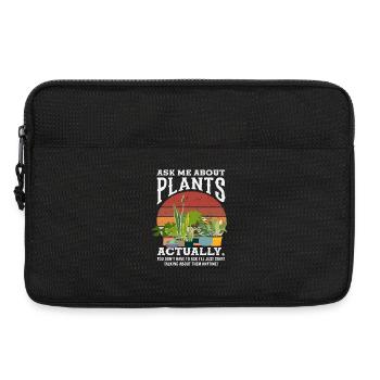 Demande-moi pour Plant Lover - Sacoche pour ordinateur portable 13 pouces - noir - Devant