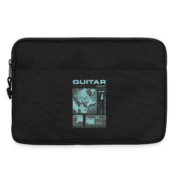 Guitariste Guitariste Rock Musicien streetwear - Sacoche pour ordinateur portable 13 pouces - noir - Devant