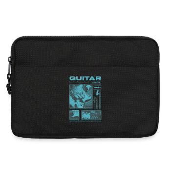 Guitariste Guitariste Rock Musicien streetwear - Sacoche pour ordinateur portable 13 pouces - noir - Devant