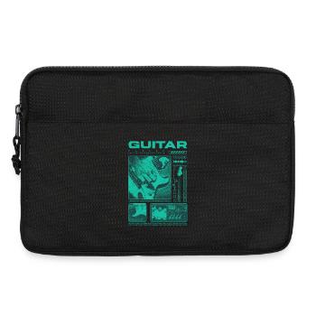 Guitariste Guitariste Rock Musicien streetwear - Sacoche pour ordinateur portable 13 pouces - noir - Devant