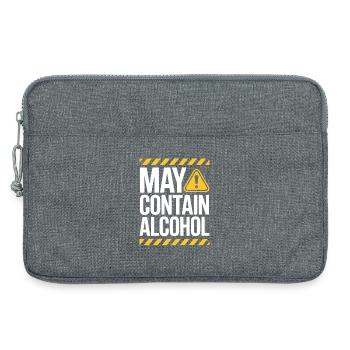 Peut contenir de l’alcool Alkohol Mallorca Saufen JGA - Sacoche pour ordinateur portable 13 pouces - gris chiné - Devant