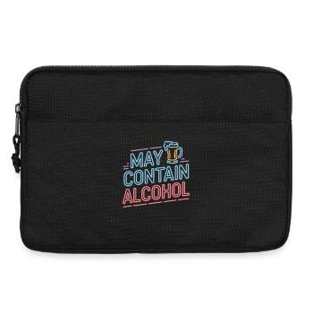 Peut contenir de l’alcool Alkohol Mallorca Saufen JGA - Sacoche pour ordinateur portable 13 pouces - noir - Devant