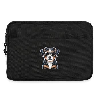 Bouvier bernois - Sacoche pour ordinateur portable 13 pouces - noir - Devant