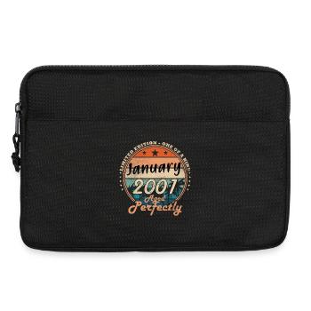 25e anniversaire Original janvier 2001 - Sacoche pour ordinateur portable 13 pouces - noir - Devant